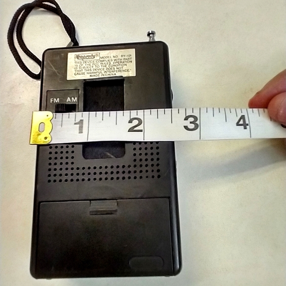 Rhapsody AM/FM Handheld Radio - Picture 5 of 8